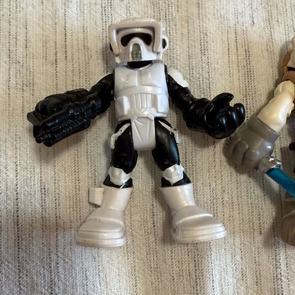 Imaginext Hasbro Star Wars Figure 2014 - Hoth Luke Skywalker And Storm Trooper - Picture 3 of 7